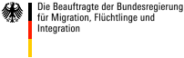 Logo: Die Beauftragte der Bundesregierung für Migration, Flüchtlinge und Integration